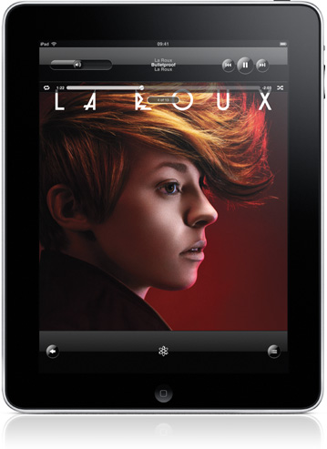 музыка в ipad