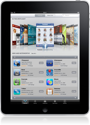 App Store на iPad