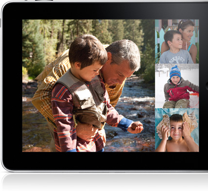 Фотографии в движении на iPad