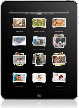 Фотографии в АйПад