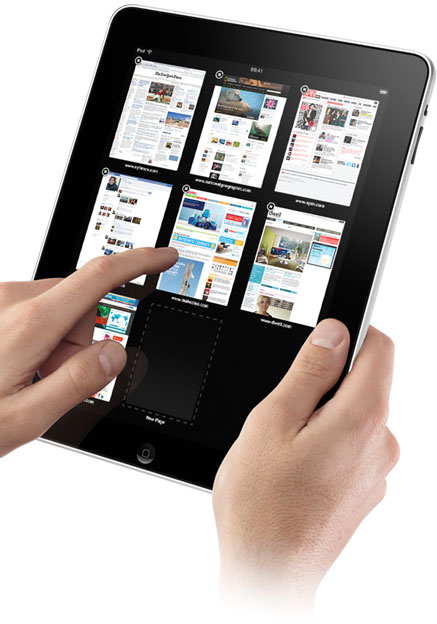 Навигация жестами в АйПад