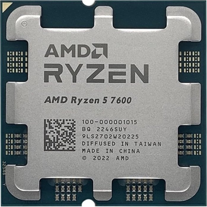 Процесор AMD Ryzen 5 7600 s-AM5 5.1GHz/32MB Tray